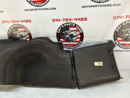 2008 Pontiac G8 GT RH Passenger Interior Trunk Quarter Cargo Carpet Trim Panel Cover OEM