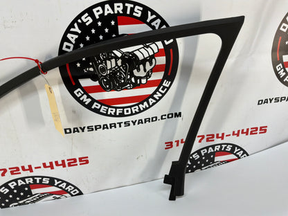 2009 Cadillac CTS-V RH Passenger Front Door Garnish Molding Trim OEM
