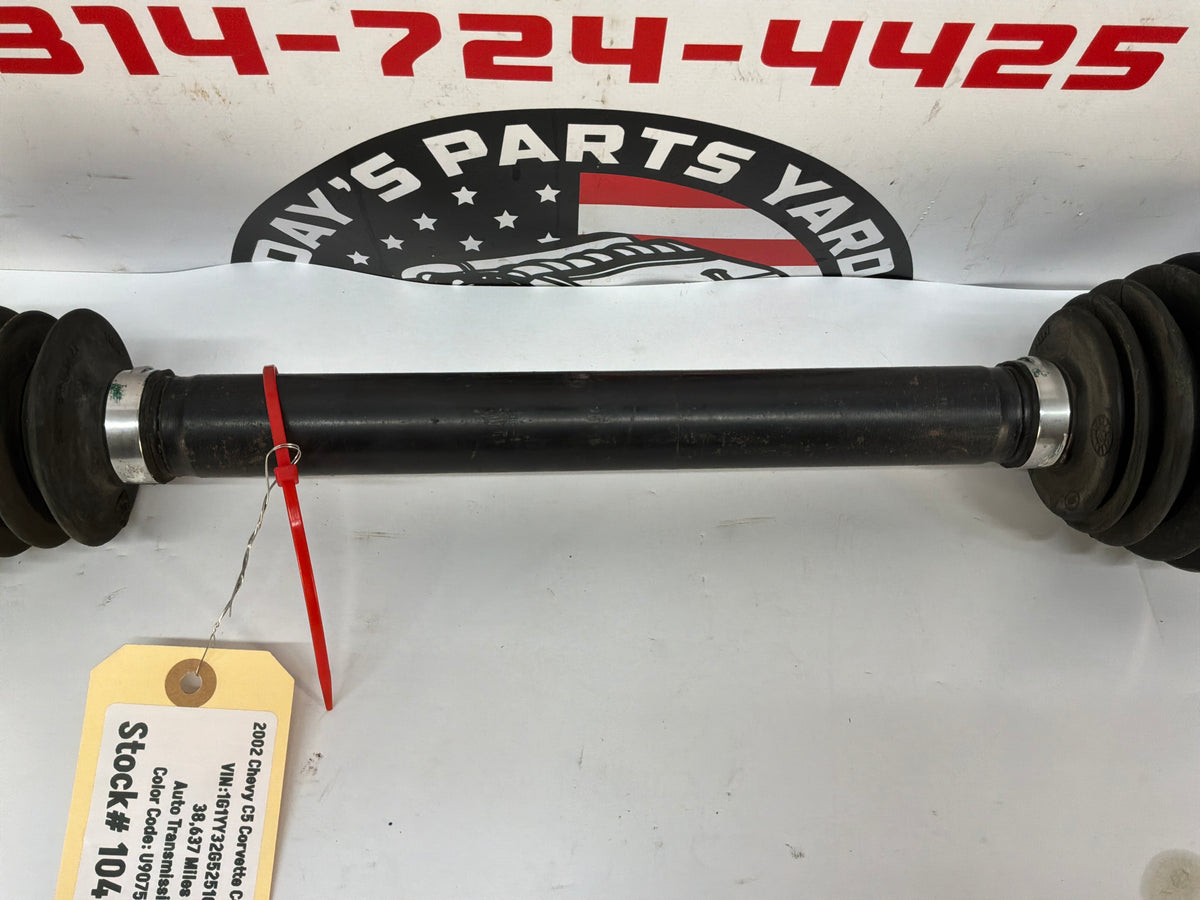 2002 Chevy Corvette C5Convertible RH Passenger CV Axle Half Shaft OEM