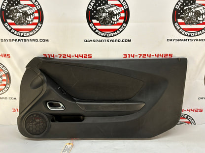 2015 Chevy Camaro SS 1LE RH Passenger Interior Door Panel Trim OEM