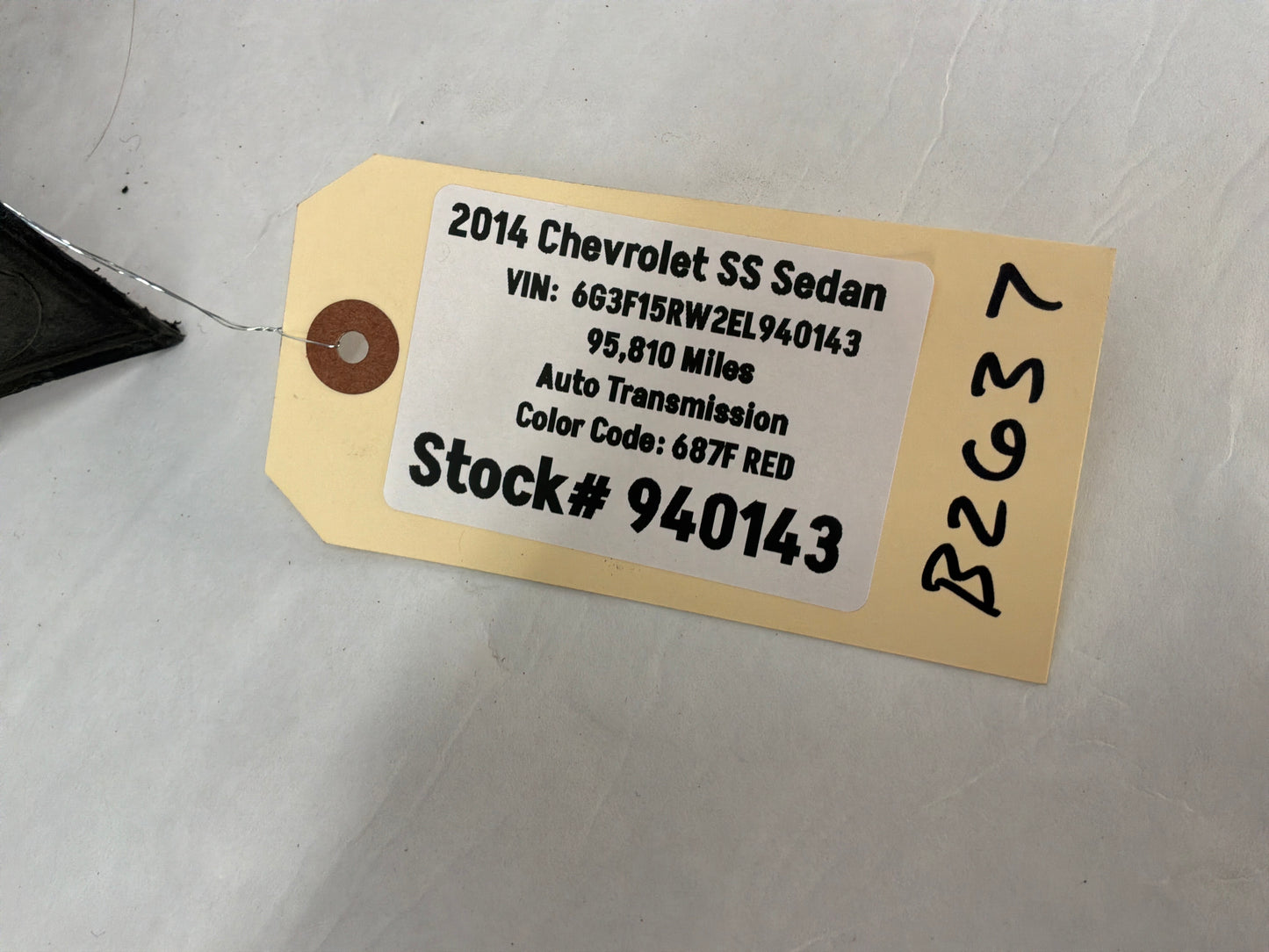 2014 Chevy SS Sedan Radiator Core Support Grille Cover Sight Shield OEM