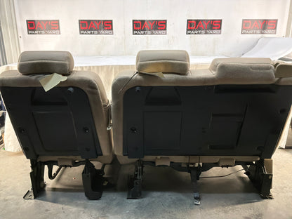 2012 Chevy Avalanche Rear Seats Leather Cashmere OEM