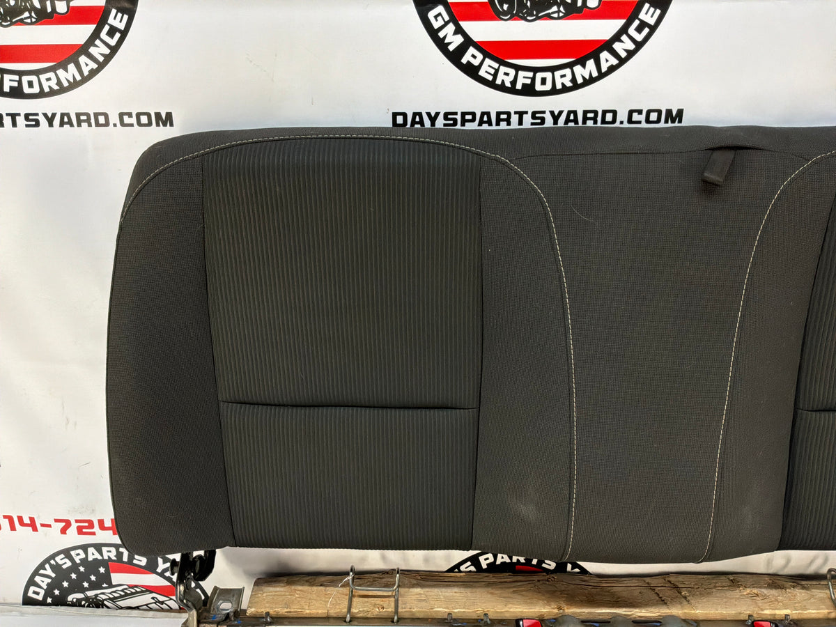 2015 Chevy Camaro SS 1LE Seats Fronts and Rear Black Cloth OEM