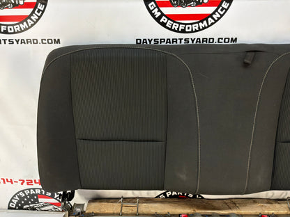 2015 Chevy Camaro SS 1LE Seats Fronts and Rear Black Cloth OEM