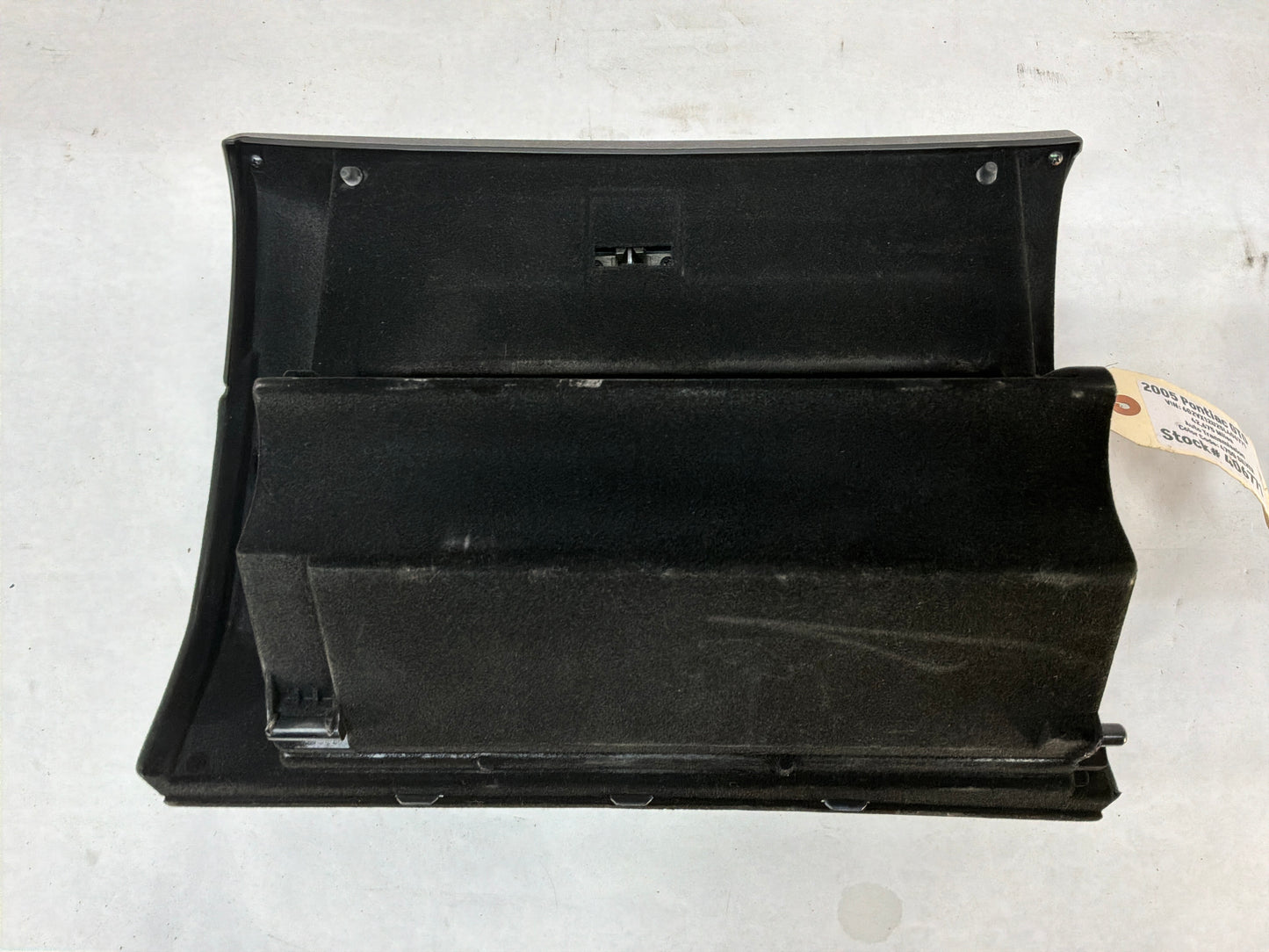 2005 Pontiac GTO Glove Box Assembly Compartment Black Suede OEM