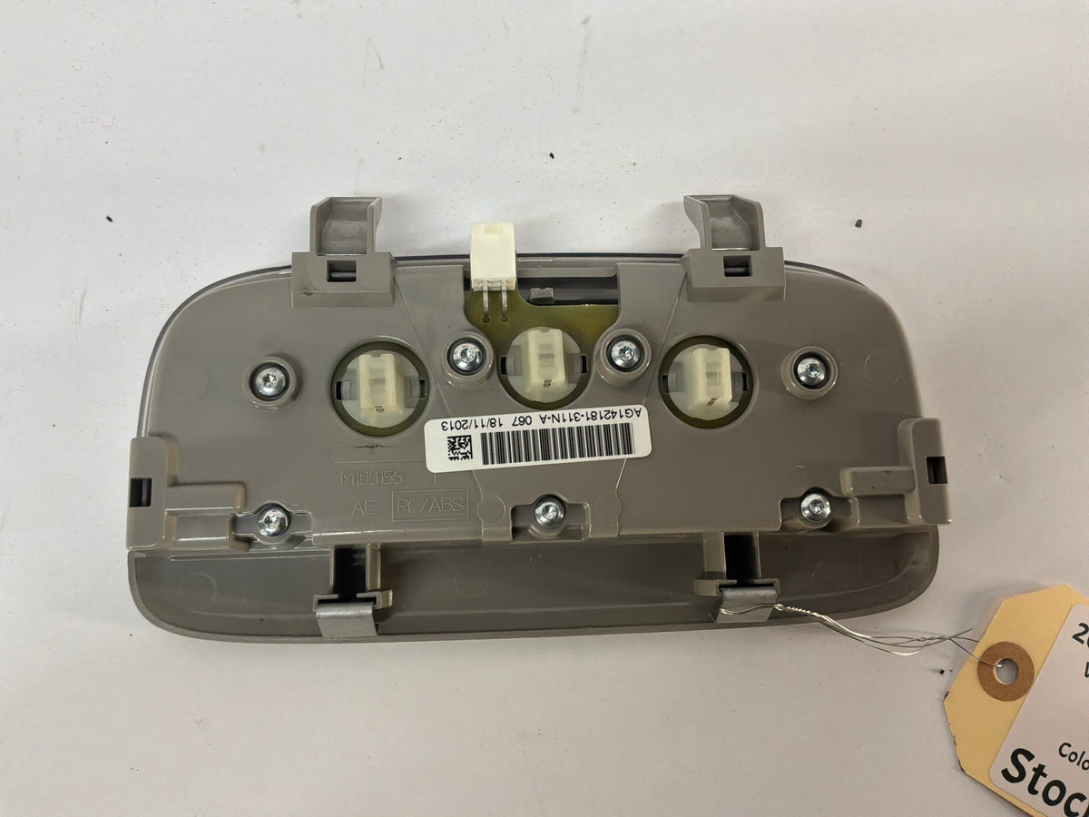 2014 Chevy SS Sedan Over Head Rear Dome Map Light OEM