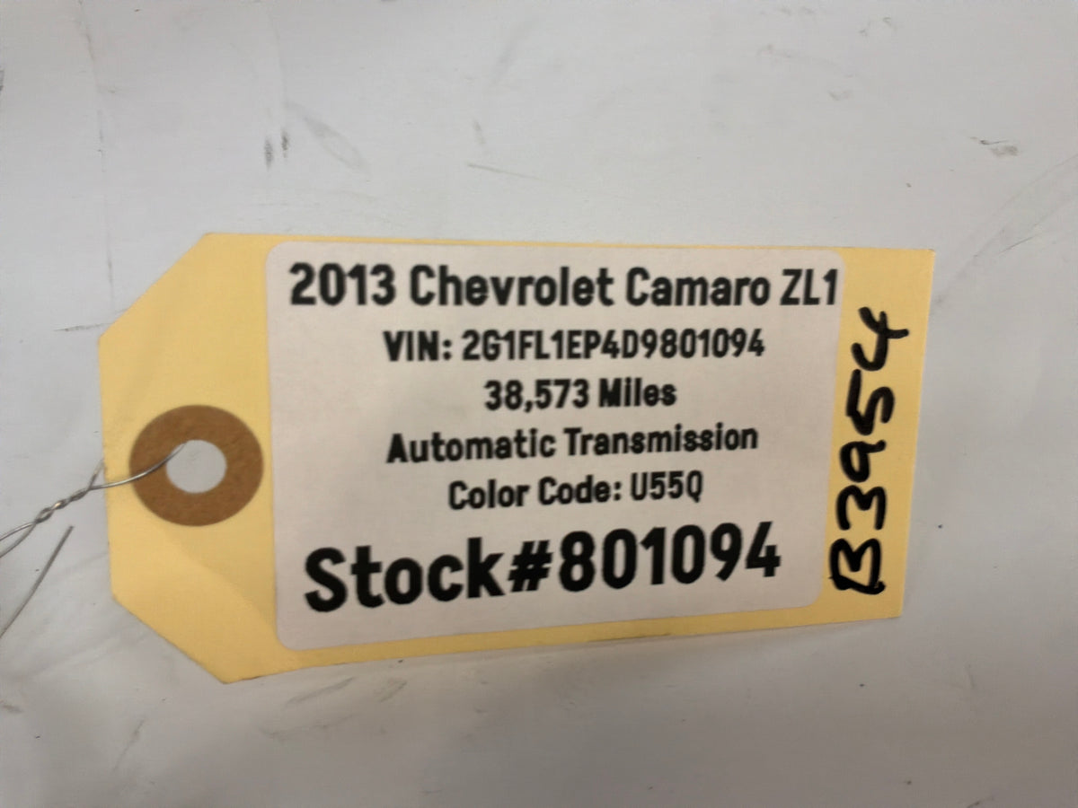 2013 Chevy Camaro ZL1 Speedometer Cluster Gauge Bezel Trim Panel OEM