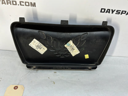 1999 Pontiac Firebird Trans Am Formula WS6 Front License Plate Cover Filler Panel OEM