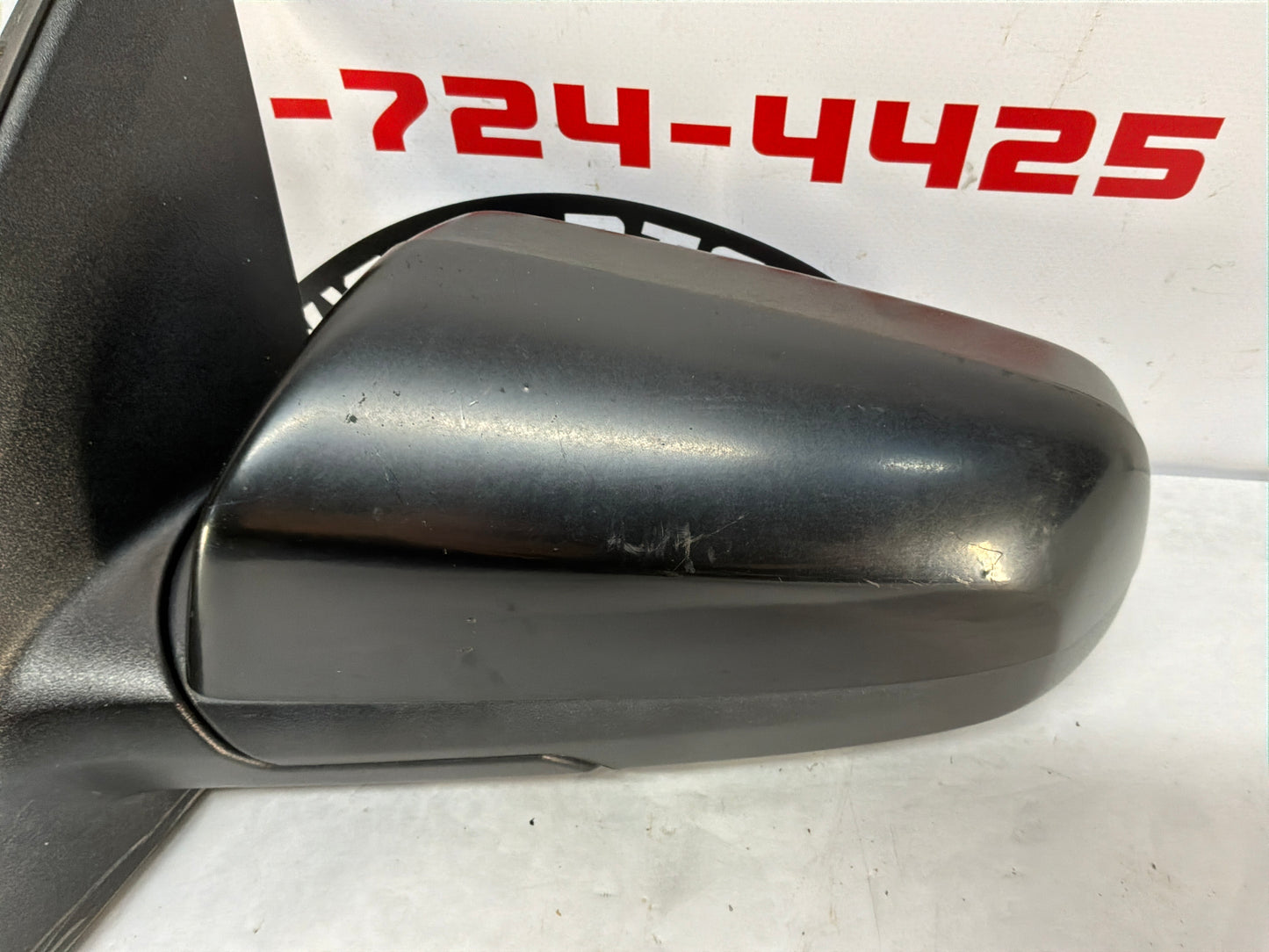 2016 Chevy Caprice PPV LH Driver Exterior Mirror Black OEM