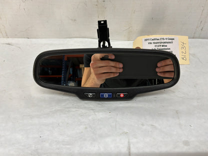 2011 Cadillac CTS-V Coupe Rearview Mirror OnStar OEM