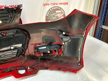 2014 Chevy SS Sedan Complete Front Bumper Fascia Cover Red OEM