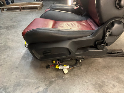 2008 Pontiac G8 GT Seats Fronts and Rear Red and Black Leather OEM