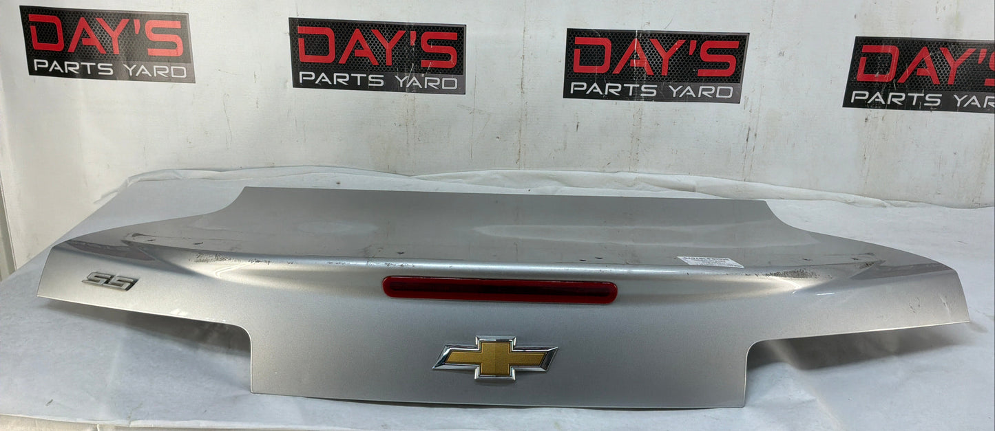2015 Chevrolet Camaro SS 1LE Trunk Deck Lid Silver OEM