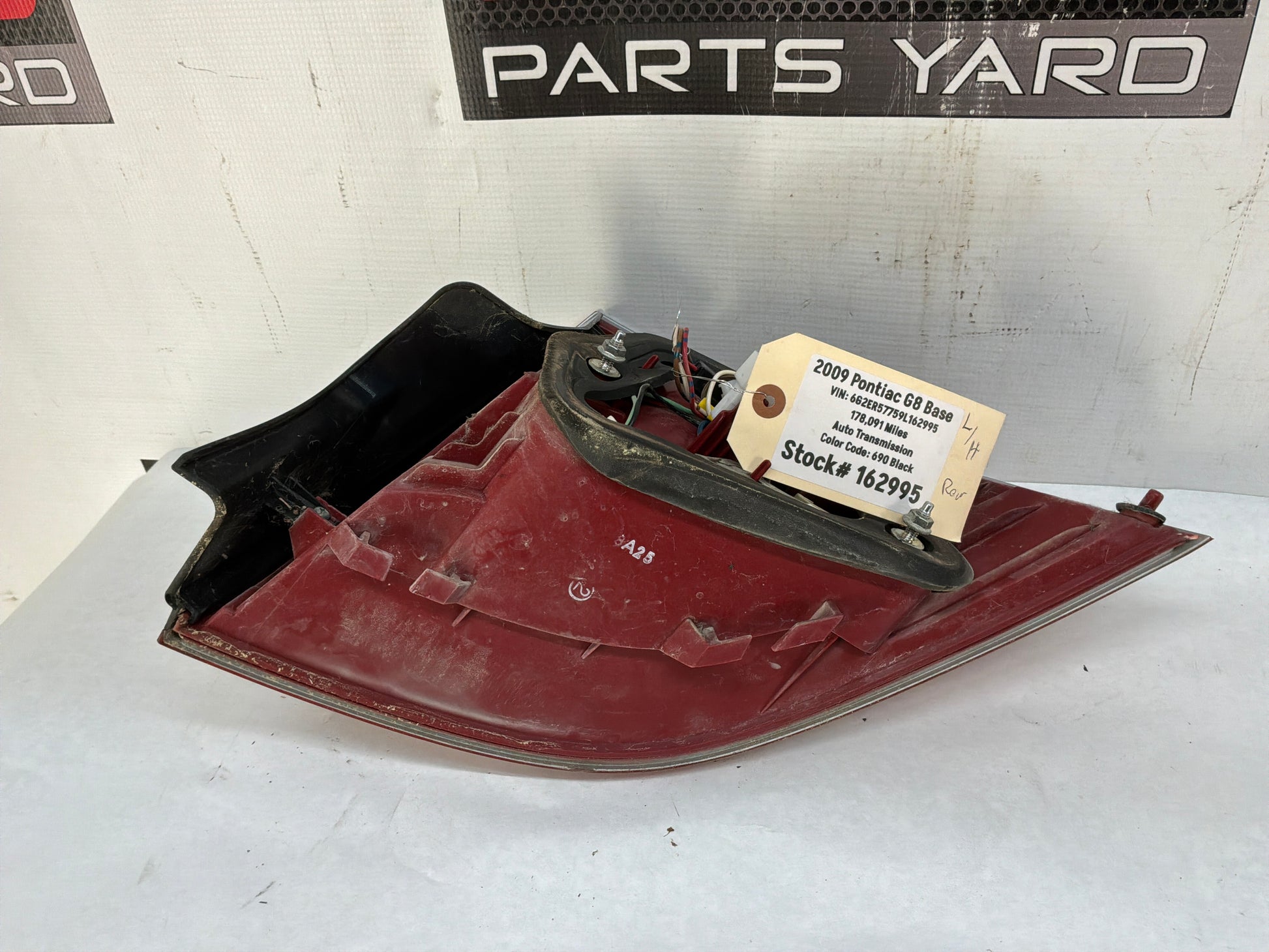 Lh taillight - Day's Parts Yard