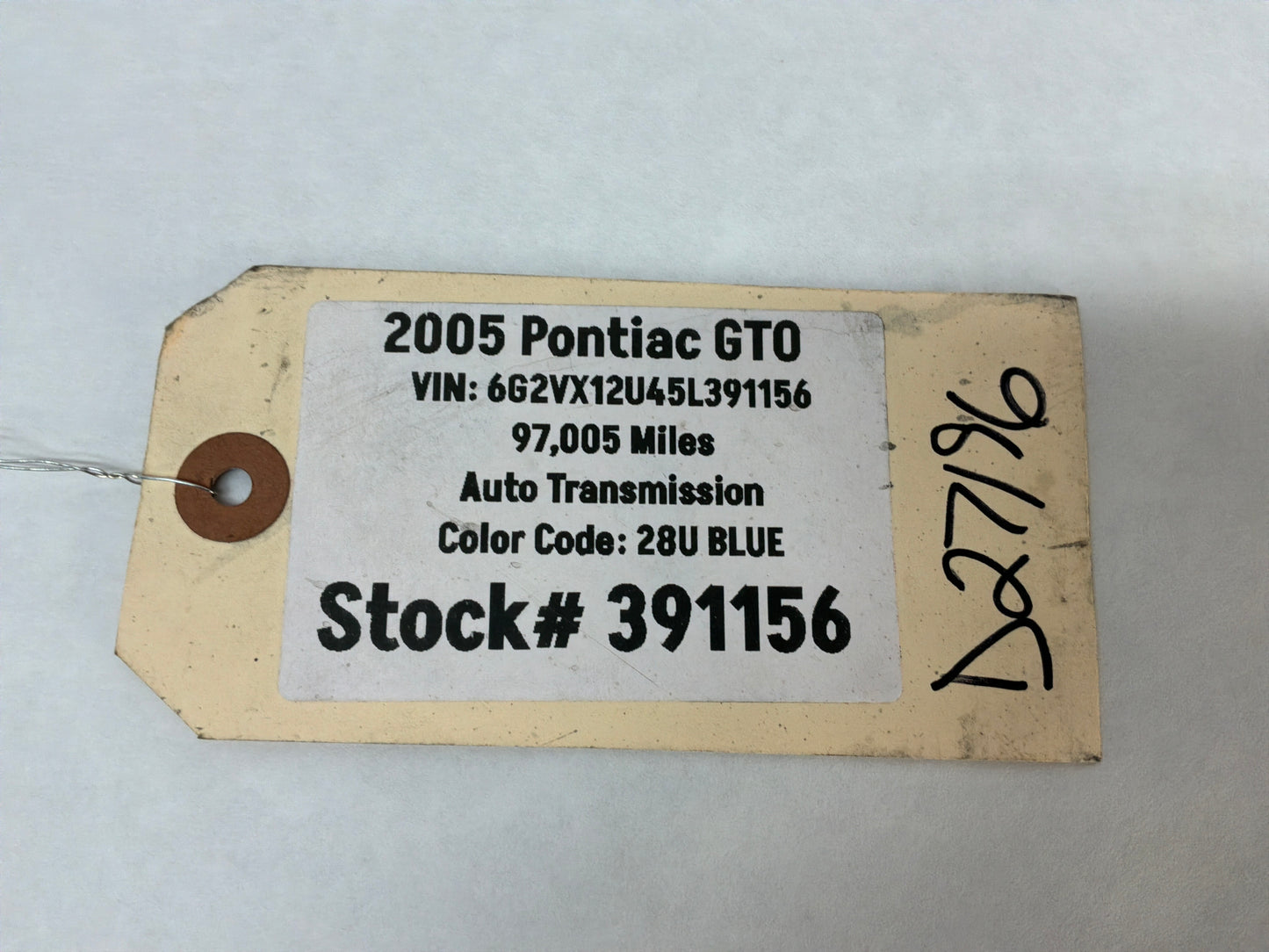 2005 Pontiac GTO Engine Motor Coolant Radiator OEM