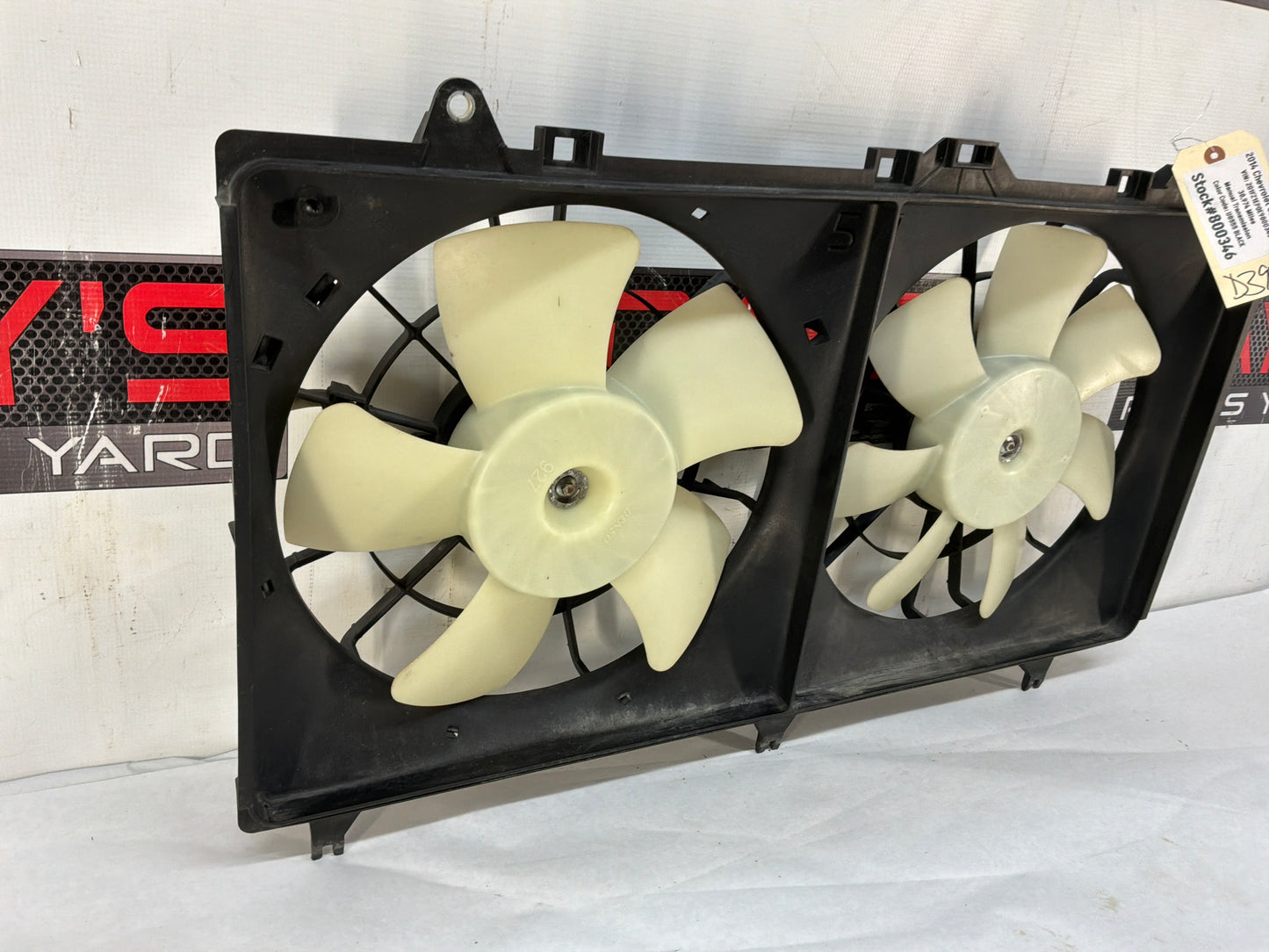 2014 Chevy Camaro ZL1 Dual Electric Radiator Cooling Fans OEM