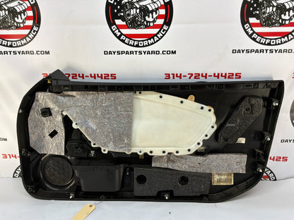 2015 Chevy Camaro SS 1LE LH Driver Interior Door Panel Trim OEM