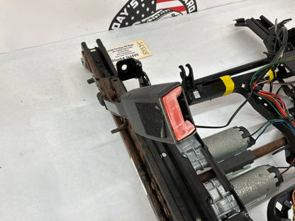2008 Pontiac G8 Base LH Driver Front Seat Bottom Frame Rail Motor Set Assembly OEM