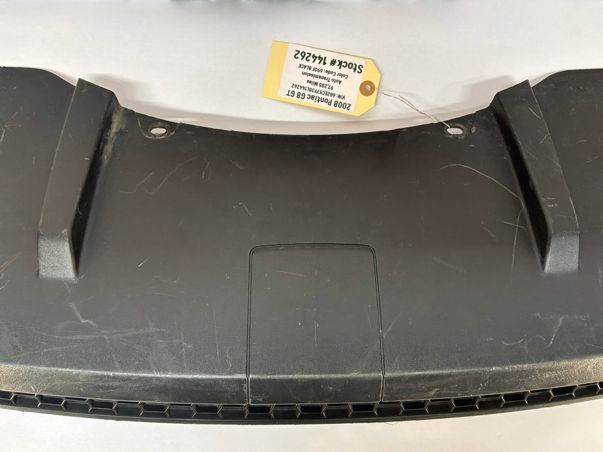 2008 Pontiac G8 GT Rear Diffuser Lower Valance OEM