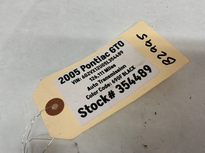 2005 Pontiac GTO Steering Wheel Clock Spring Coil OEM