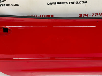 2002 Chevy C5 Corvette Corvette Convertible RH Passenger Interior Door Panel Red OEM