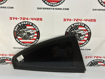 2006 Pontiac GTO RH Passenger Rear Quarter Window Glass OEM