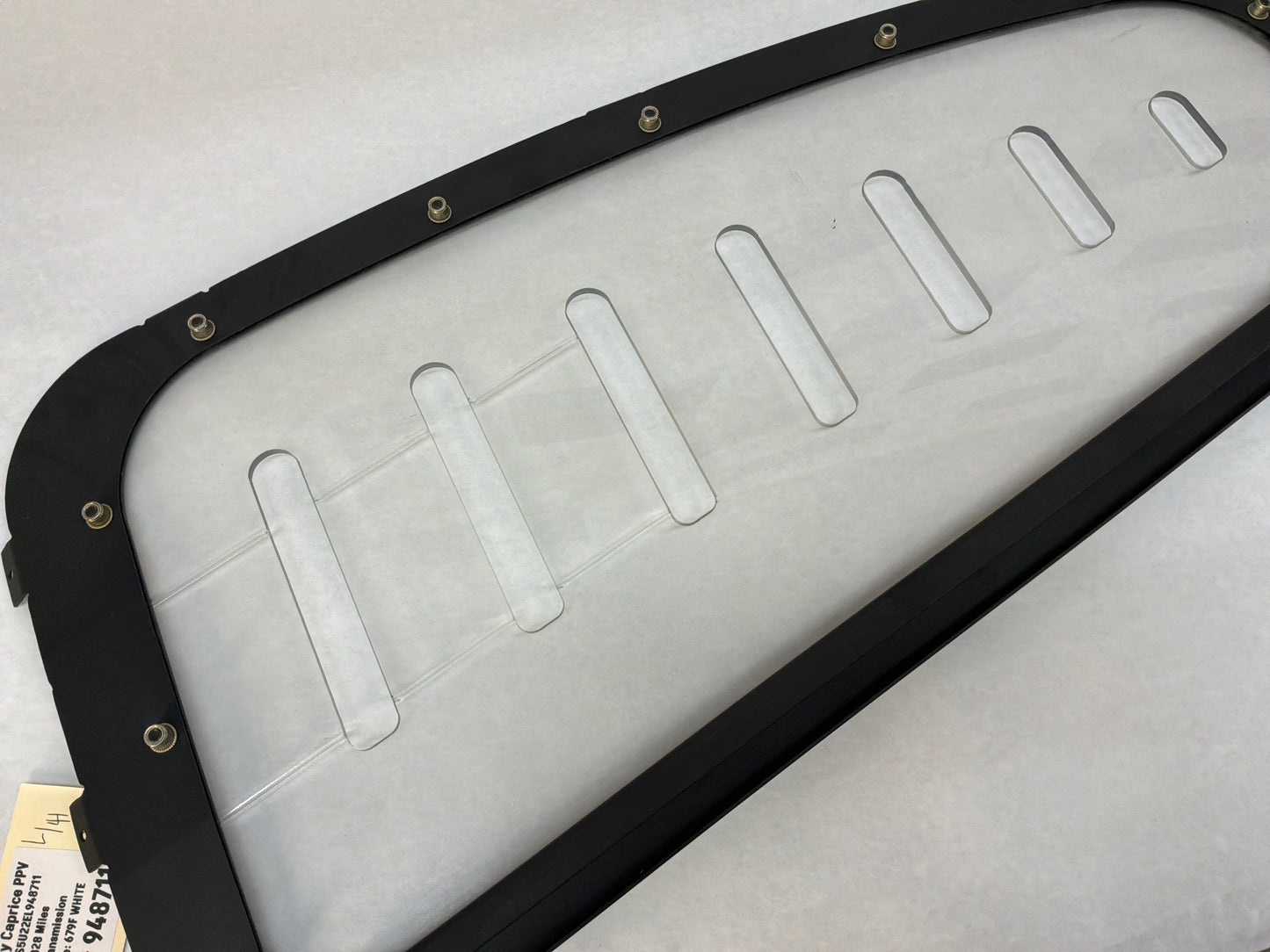 2014 Chevy Caprice PPV RH & LH Rear Window Protector  OEM