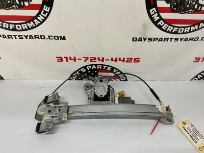 2009 Cadillac CTS-V RH Passenger Rear Window Regulator w/ Motor OEM