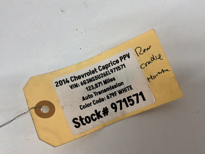 2014 Chevy Caprice PPV Rear Suspension Cradle Axle Subframe Wire Wiring Harness OEM