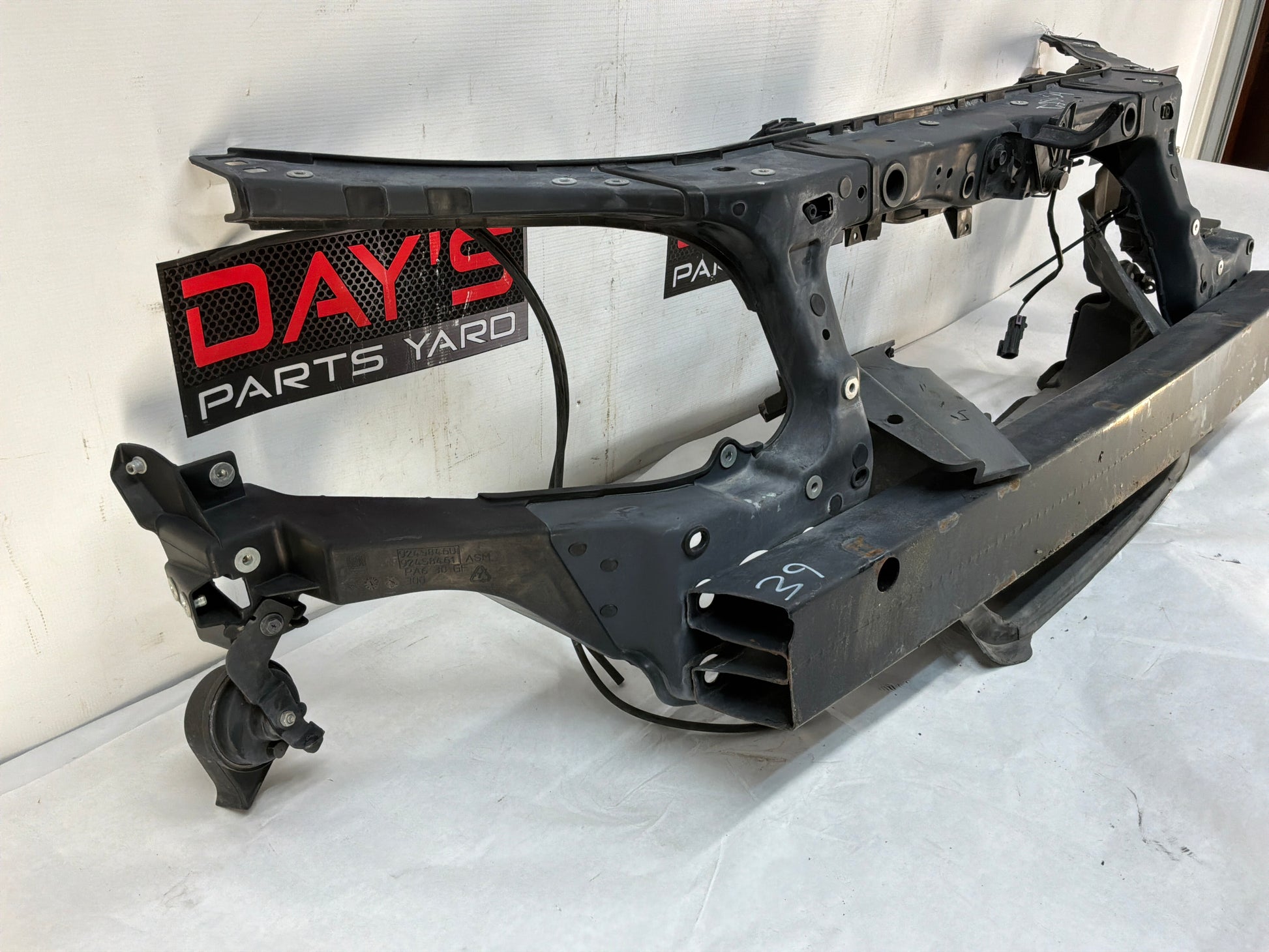 2015 Chevy SS Sedan Front Radiator Core Support Bracket Brace Assembly OEM - Day's Parts Yard