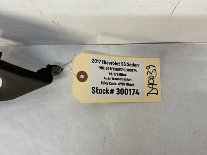 2017 Chevy SS Sedan Instrumental Dash Panel Suede Trim Engine Start Button OEM