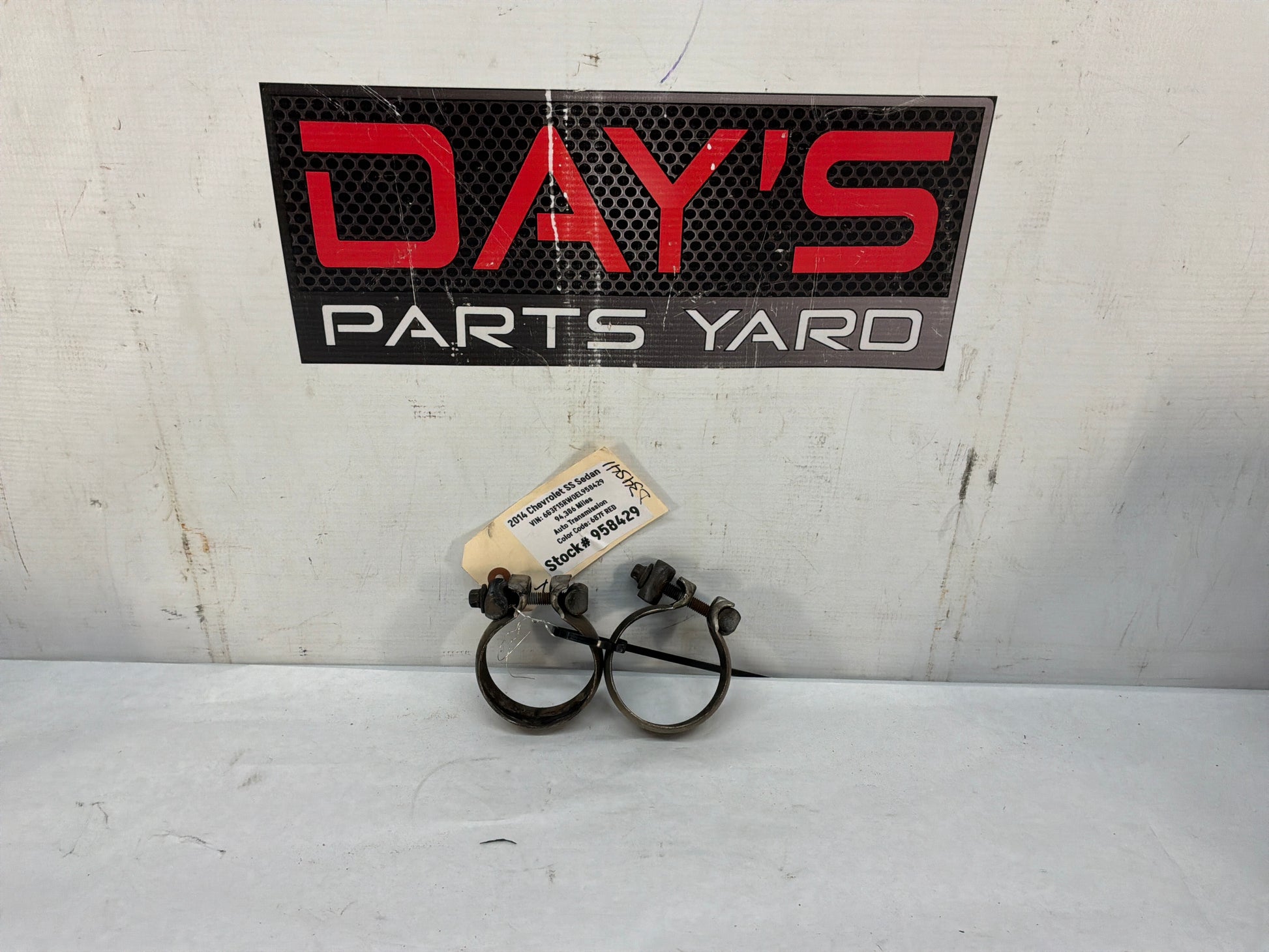 Muffler clamps - Day's Parts Yard