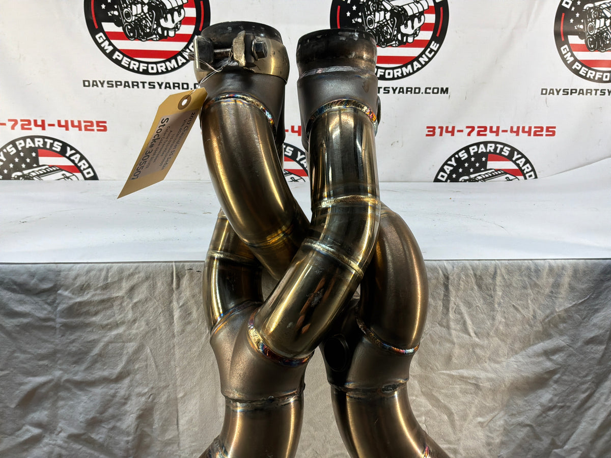 2014-2017 Chevy SS Sedan American Racing Long Tube Headers w/ X Z Pipe Exhaust