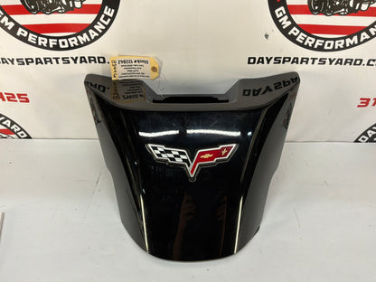 2007 Chevy C6 Corvette Convertible Interior Bulk Head Waterfall OEM Black