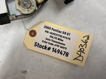 2008 Pontiac G8 LH Driver Front Door Window Regulator Motor OEM