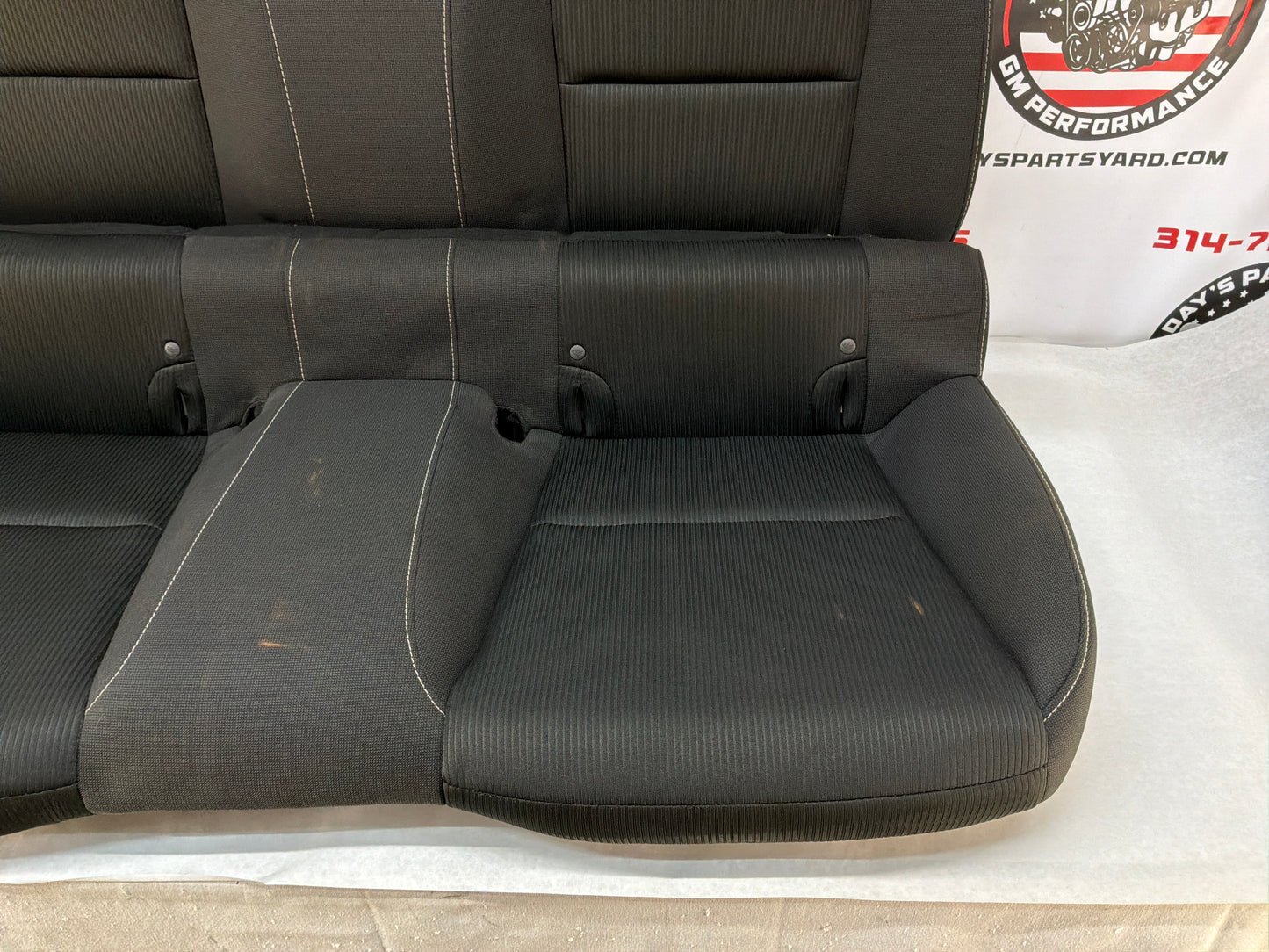 2014 Chevy Camaro SS Seats Front and Rears Black Cloth OEM
