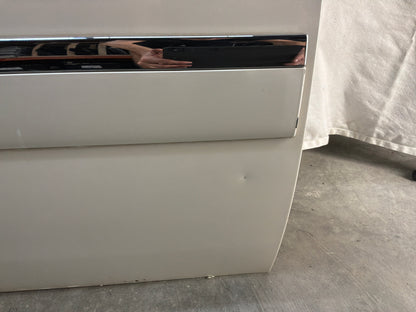 2012 Chevy Avalanche LH Driver Front Exterior Door White Assembly OEM