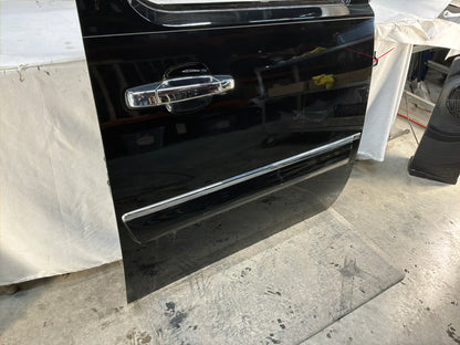 2013 GMC Sierra C1500 SLE RH Passenger Rear Exterior Door Black OEM - Day's Parts Yard