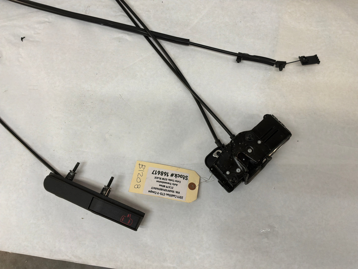2011 Cadillac CTS-V Coupe LH Driver Door Lock Latch Actuator OEM