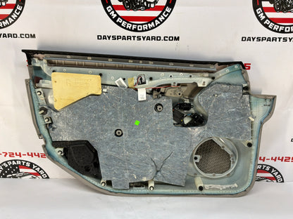 2009 Cadillac CTS-V RH Passenger Front Interior Door Panel OEM Titanium