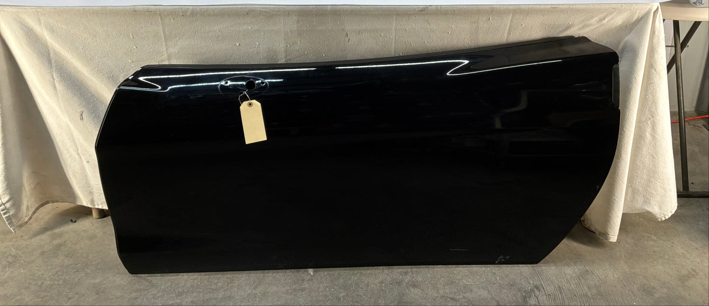 2007 Chevy C6 Corvette Convertible LH Driver Exterior Front Door Black OEM