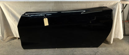 2007 Chevy C6 Corvette Convertible LH Driver Exterior Front Door Black OEM