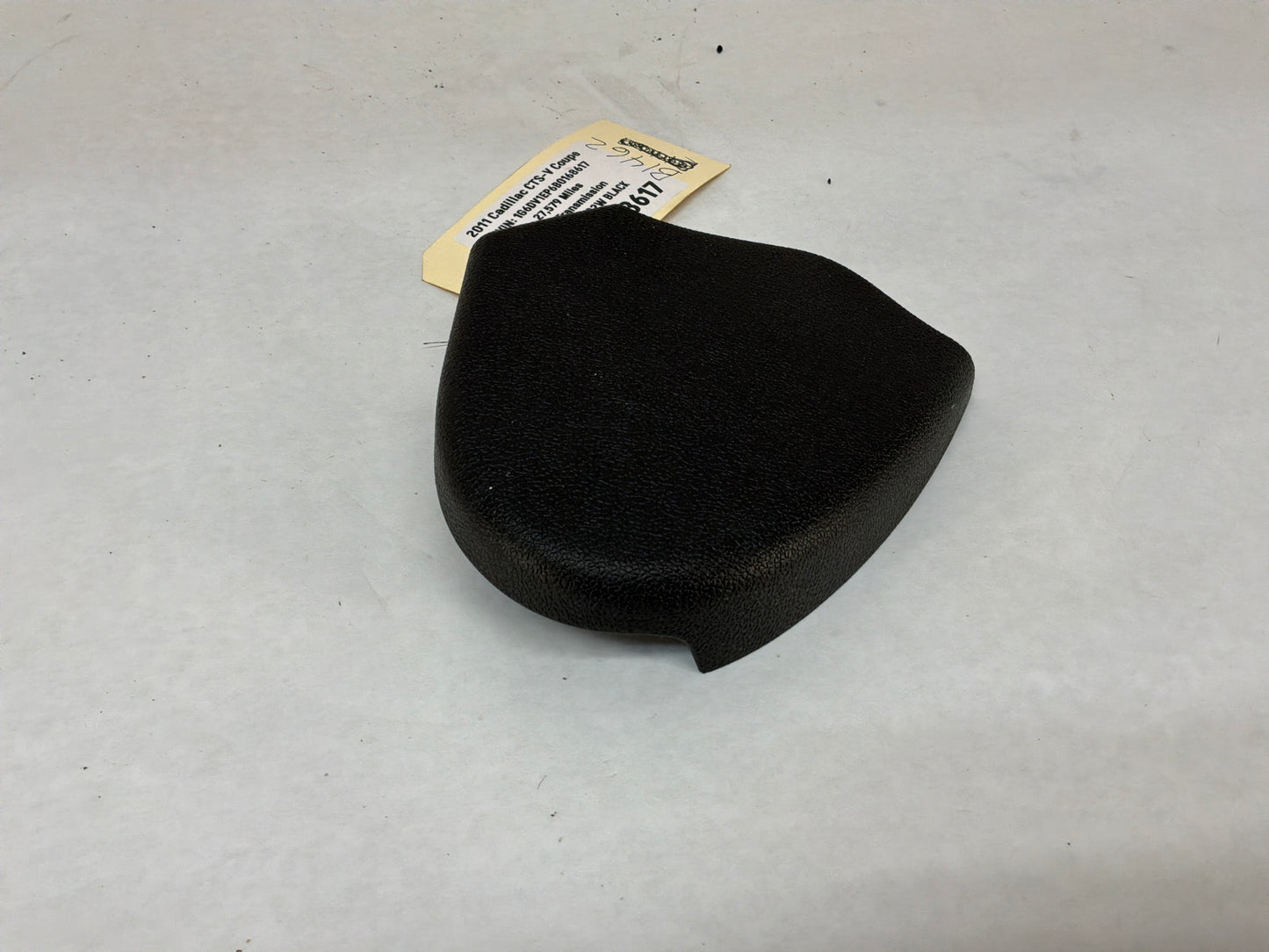 2011 Cadillac CTS-V Coupe LH Driver Recaro Recliner Cover Trim Panel OEM