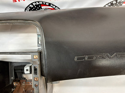 2007 Chevy C6 Corvette Convertible Dash Pad Board Instrument Panel OEM