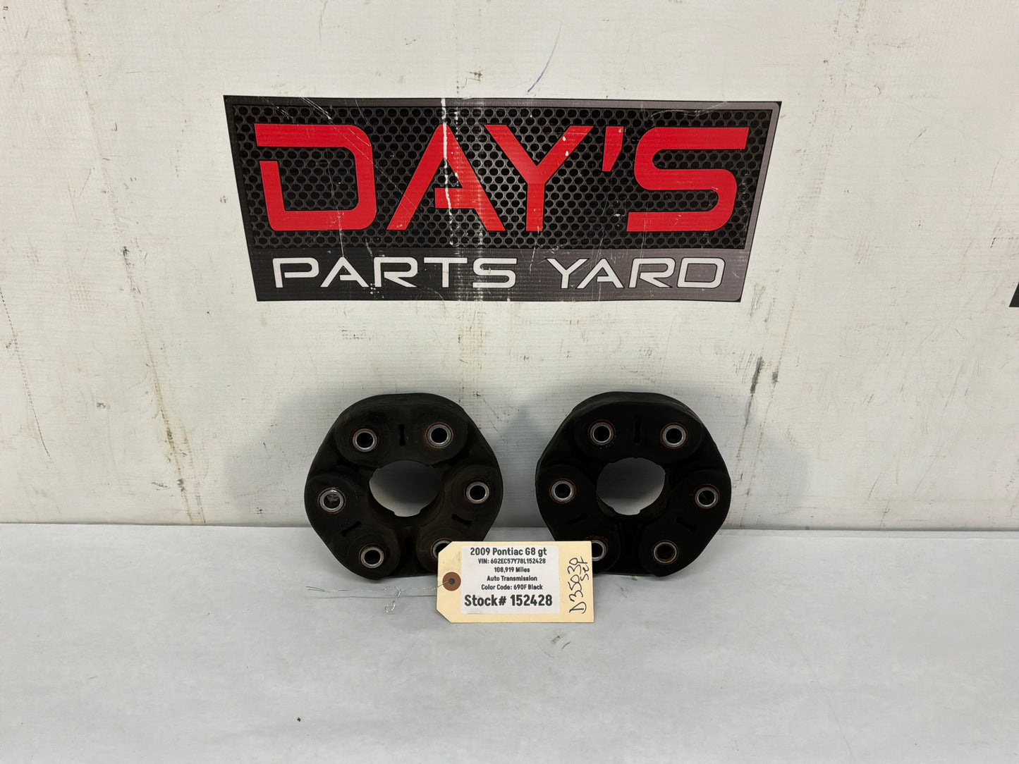 Driveshaft couplers - Day's Parts Yard