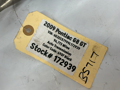2009 Pontiac G8 GT AC Air Conditioner Compressor Manifold Line Hose Tube OEM - Day's Parts Yard