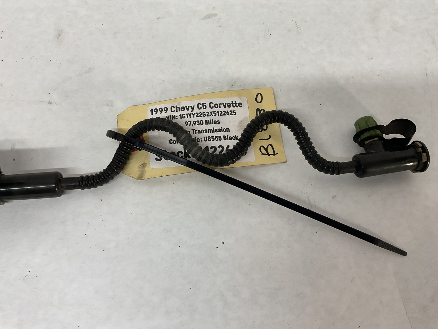 1999 Chevy Corvette Intake EVAP Vapor Canister Purge Solenoid Valve Liner Hose Tube OEM