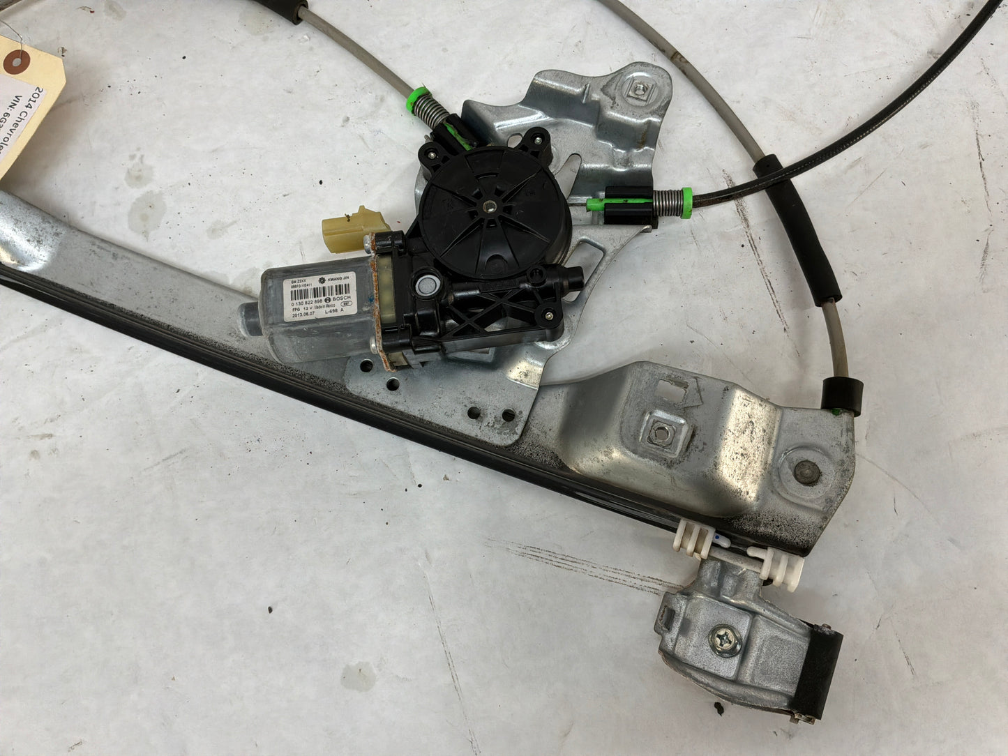 2014 Chevy Caprice PPV LH Driver Front Window Regulator Motor OEM