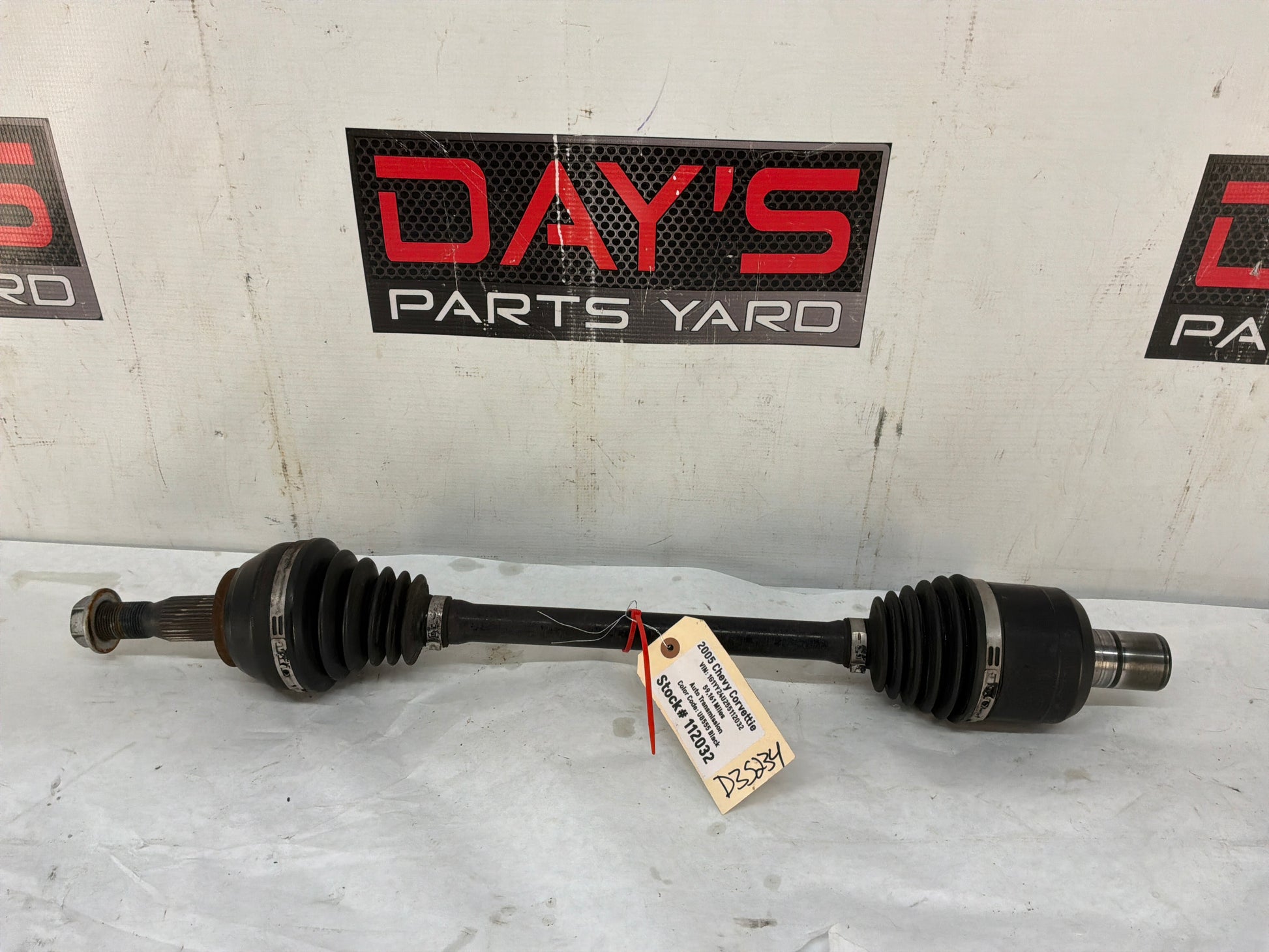 Rh axle - Day's Parts Yard