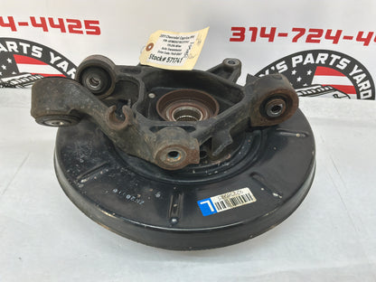 2011 Chevy Caprice PPV LH Driver Rear Suspension Spindle Hub Knuckle Assembly OEM